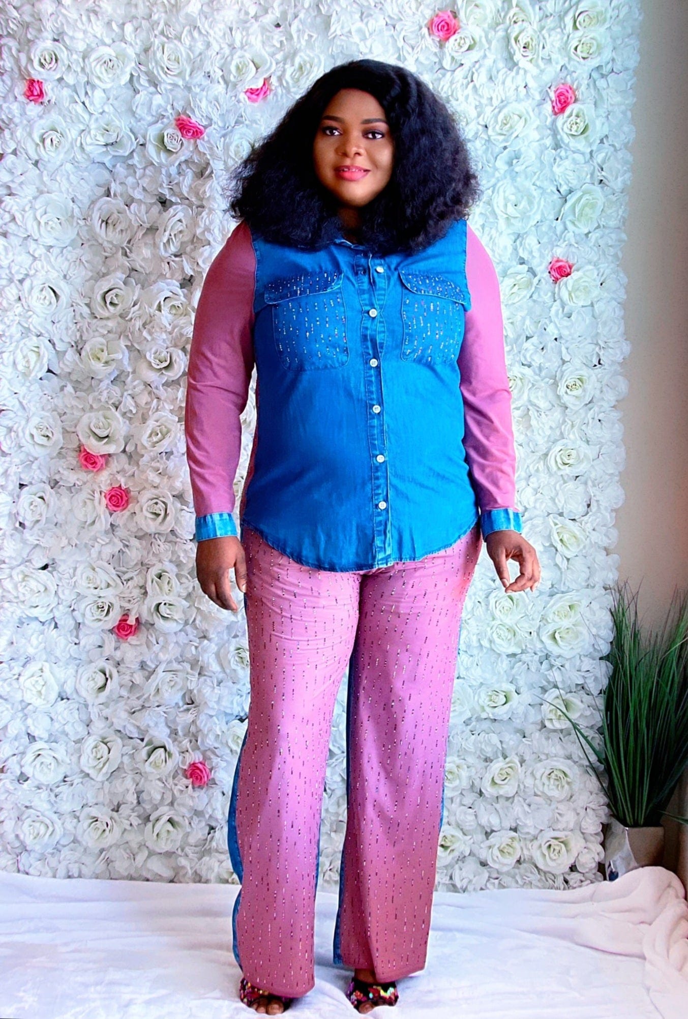 Cassy Denim MCX Matching Set